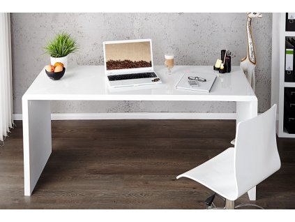 Psací stůl Fast Trade - 140 cm bílý 34035