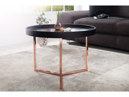 Konferenční stolek Modular 60cm černá, měděná 34116