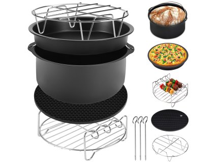 Příslušenství pro 3,6l horkovzdušnou fritézu – 8-dílná souprava 24831