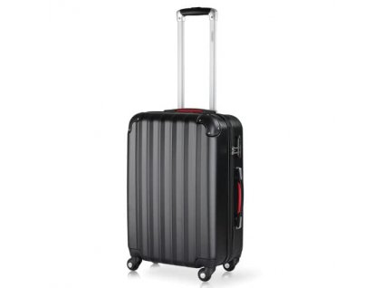 Cestovní kufr L 39x25x60 cm - černý