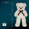 Plyšový medvídek 100 cm - bílý rozměry