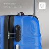 Set cestovních kufrů 4-dílný - modrý zámek