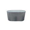 13197 vyvyseny zahon 160x80x78 cm antracit