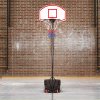 Basketbalový koš s kolečky - 179-209 cm 28230