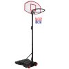 Basketbalový koš s kolečky - 179-209 cm 28229