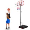 Basketbalový koš s kolečky - 179-209 cm 28232