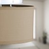 Stropní lampa Ø38cm - tmavě hnědá 29071