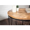 Konferenční stolek Factory Loft 56cm přírodní mango 34386