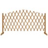 Zahradní mřížkový plot 200x107 cm - přírodní roztažený