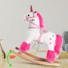 Dětský houpací jednorožec s funkcí zvuku stupeň