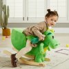 Dětský houpací dinosaurus s funkcí zvuku využití