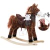 Dětský houpací kůň s funkcí zvuku zvuk