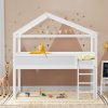 Dětská patrová postel Josy 90 x 200 cm - bílá pokoj