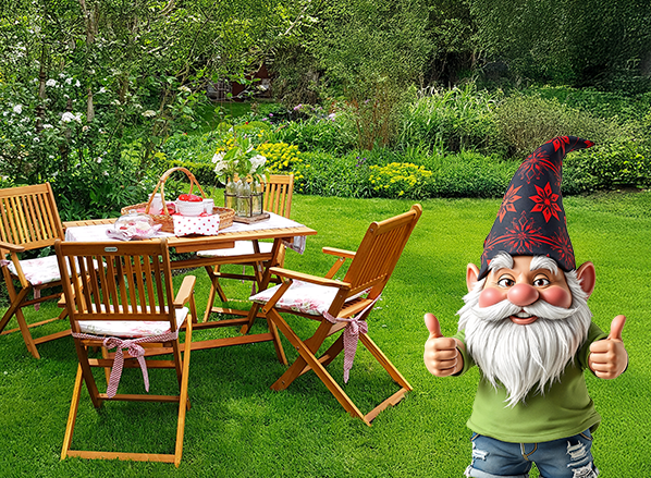 Fából készült kerti garnitúrák