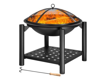 Kandalló ovális Ø55 cm tárolóhelyiséggel