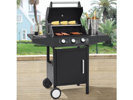 BBQ gázgrill Louisiana 3 égővel 27194