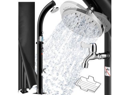 Bow Black 20 L kerti szolár zuhany