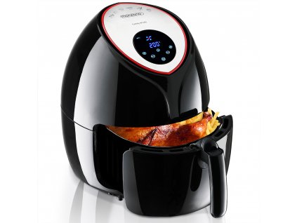 Forró levegős sütő FRYER 3 fekete - 9 az 1-ben érintőképernyővel 1850 W 6,5 l 24243