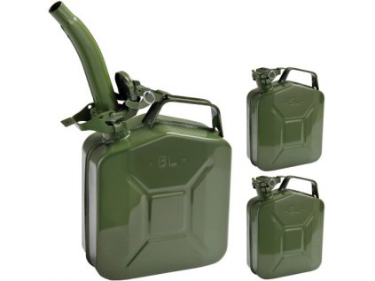 Fém kannák 5l - 3 db-os készlet