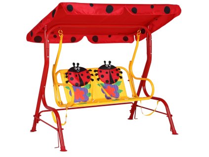Gyermek kerti hinta Ladybug 3 pontos övekkel