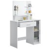Öltözőasztal Zoey - fehér 25682