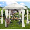 Toscana kerti pavilon Ø3,5 m - bézs