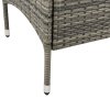 Merlin rattan pad - szürke 27114