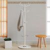 Álló ruhafogas – fehér 173 cm