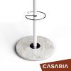 Álló ruhafogas – fehér 173 cm