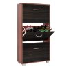 Cipős szekrény 115x60x24 cm - barna 25178