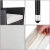 Rattan fotelek 2 db - barna 26294
