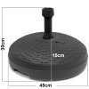 Napernyőtartó Ø45cm - antracit 30067