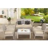 Rattan szett Jamaica - krém 26127