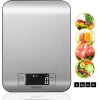 Digitális konyhai mérleg - ezüst étel