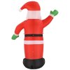 Felfújható Mikulás 250cm-re hátulról