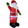 Felfújható Mikulás 250cm LED