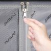 3 részes utazóbőrönd készlet - pezsgős cipzárral
