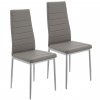 2 db Loja étkezőszék készlet - szürke