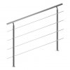 Lépcsőkorlát 4 támasz - 150cm
