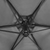 LED napernyő Mali Ø330 cm - antracit színű merevítők