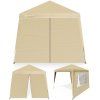 Kerti pavilon Capri 3x3 m - 2 oldalfal - bézs
