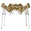 Kerti pavilon Capri 3x3 m - 2 oldalfal - bézs