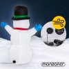 Felfújható hóember 120 cm pumpa