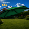 Kerti napernyő Ø330 cm - zöld