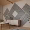 4 db akusztikus panel készlet - világos tölgy felhasználás