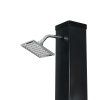 13026 4 solarna sprcha square 40 l cierna