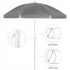 13245 4 slnecnik crete 200 cm antracit