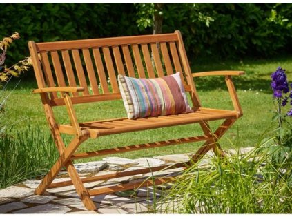 Bancă pliabilă 120 cm - salcâm 23861