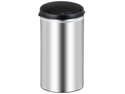 Colector de deșeuri fără contact BIN - deschidere automată - 56 litri oțel inoxidabil 24215