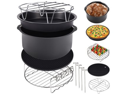 Accesorii pentru friteuza cu aer de 6,5 litri - set 9 piese 24836